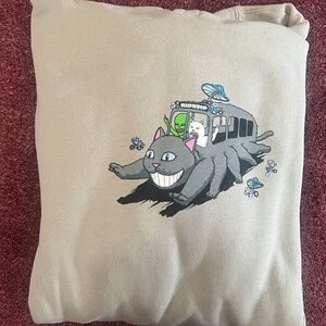 ripndip Adventure Bus GHIBLI Hoodie Size Small
